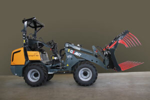 Mestvork minishovel met bovenklem - Afbeelding 3