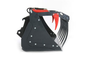 Pelikaanbak minishovel Geschroefde tanden